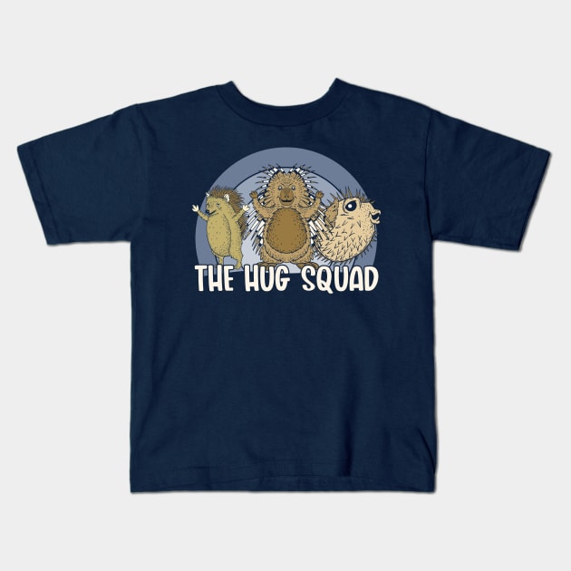 Hug Squad Kids T-Shirt by nickbeta